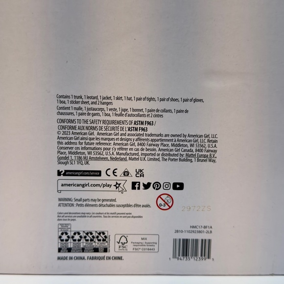 American Girl Kavi's Sharma Backstage Theater Trunk- Girl of the Year 2023 NEW - Picture 10 of 16